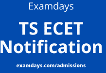 ts ecet notification