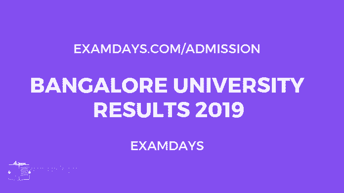Bangalore university result 2019