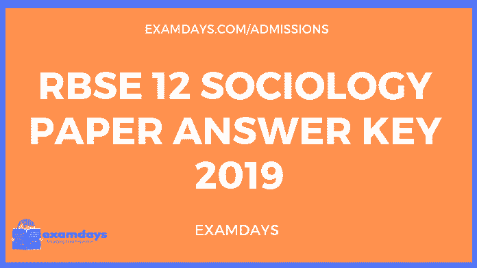 rbse 12 sociology paper answer key