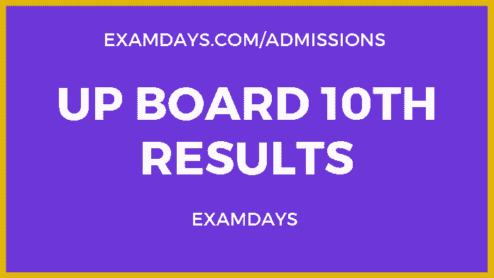 UP Board 10th Result 2019