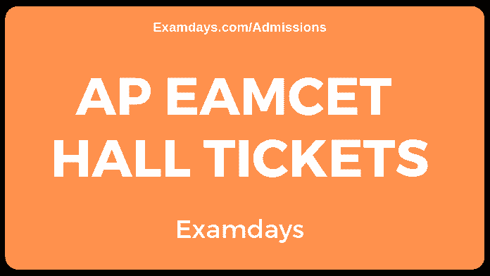 ap eamcet hall ticket