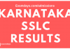 kar sslc result