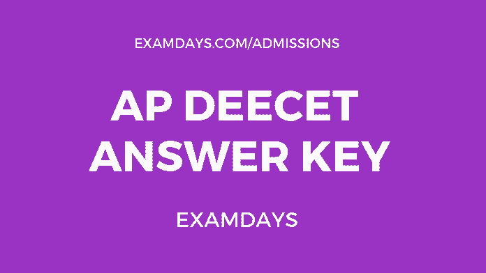 ap deecet answer key