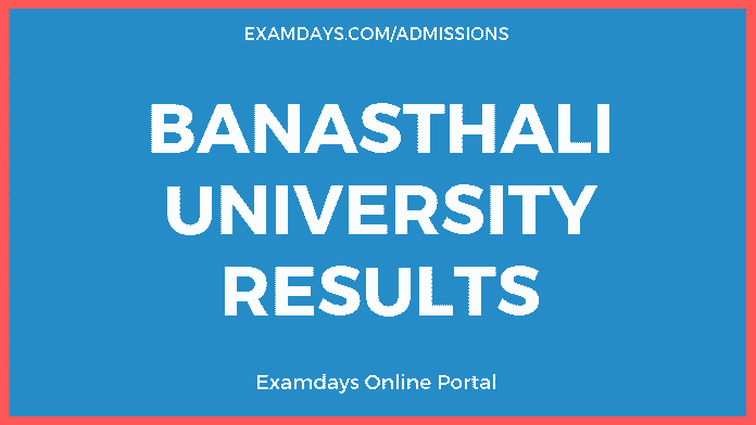 banasthali university results