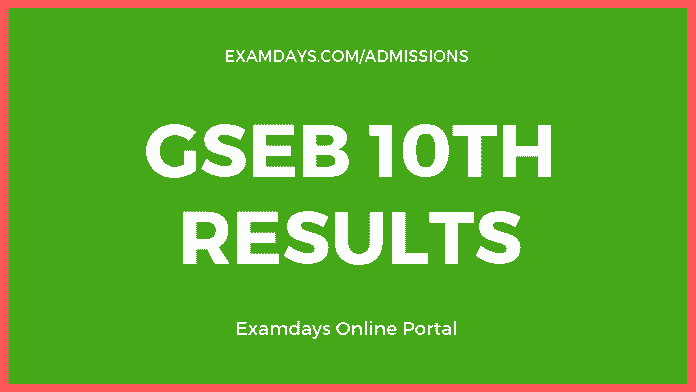 gseb 10th result