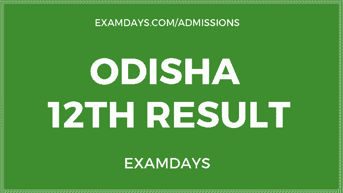 odisha 12th result