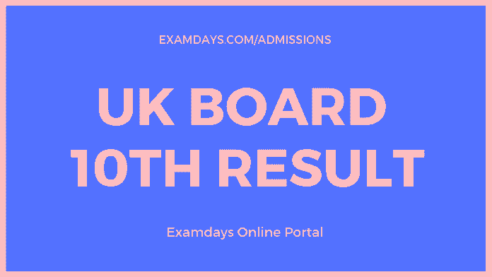 uk board 10th result