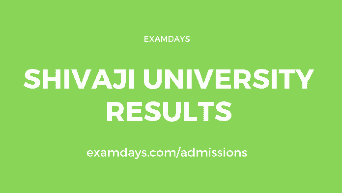 shivaji university result 2019