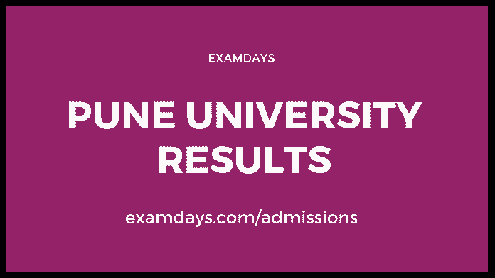 pune university result