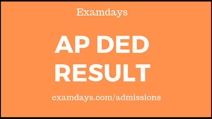 ap ded result