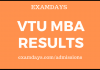 vtu mba results