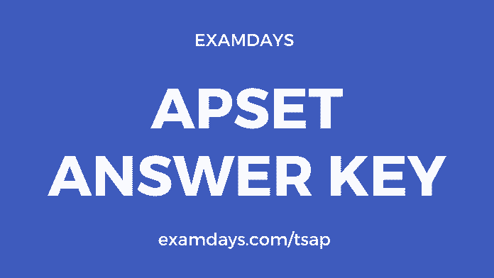 apset answer key