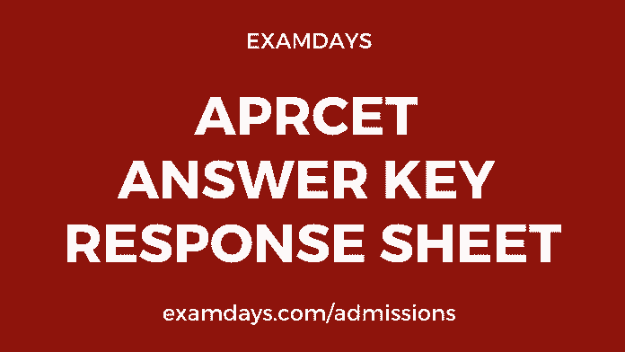 apset answer key