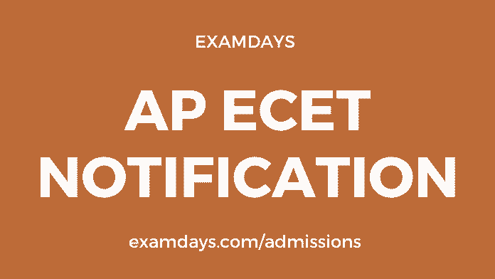 ap ecet notification