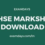 th hse marksheet download