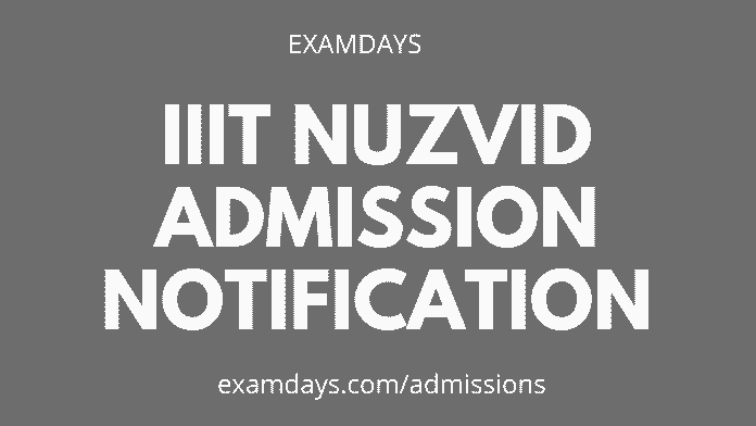 iiit nuzvid admissions