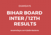 bihar board 12th result