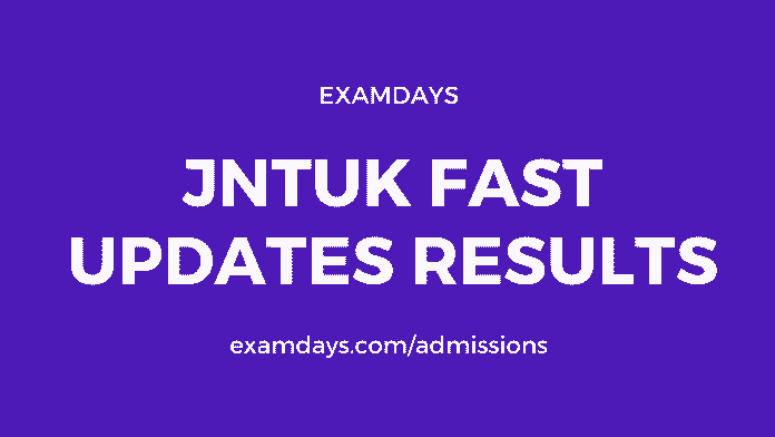 jntuk fast updates