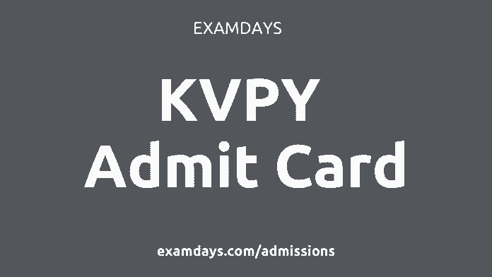 kvpy admit card