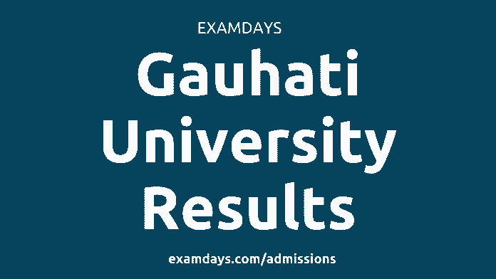 gauhati university results