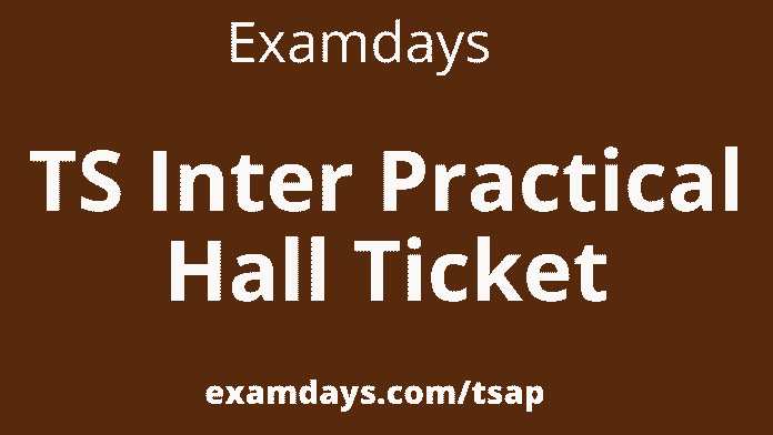 ts inter practical hall ticket