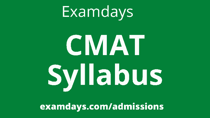 cmat syllabus