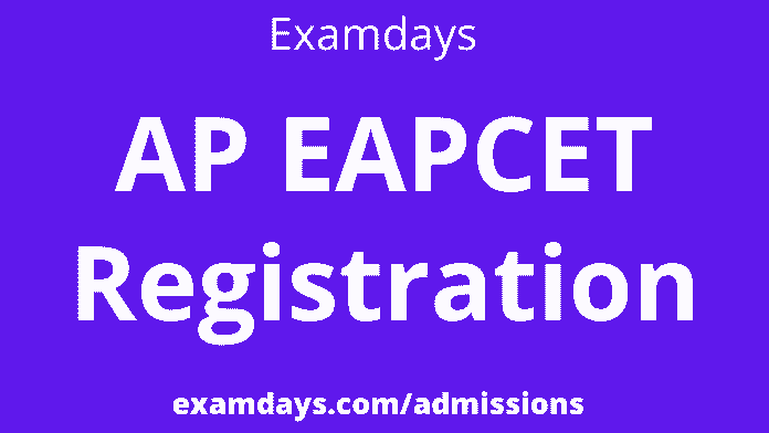 ap eamcet registration