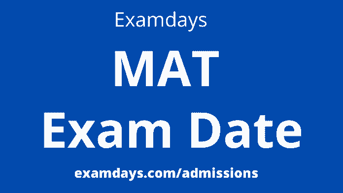mat exam date
