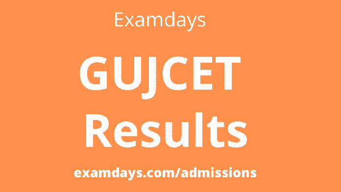 gujcet result