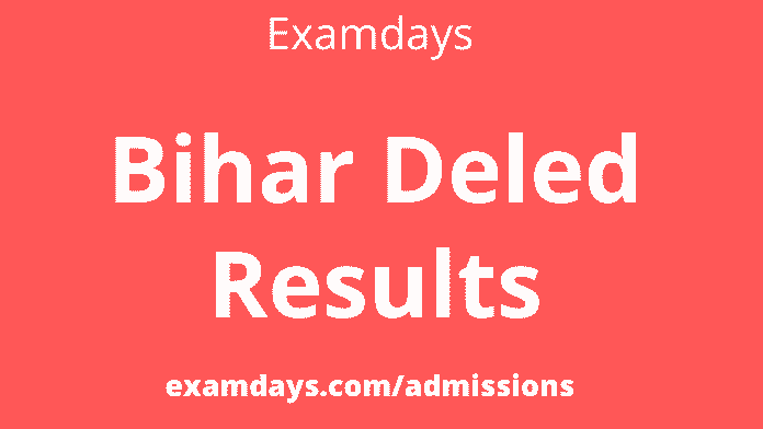 bihar deled result