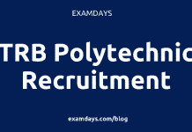 trb polytechnic recruitment