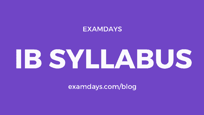 ib syllabus pdf