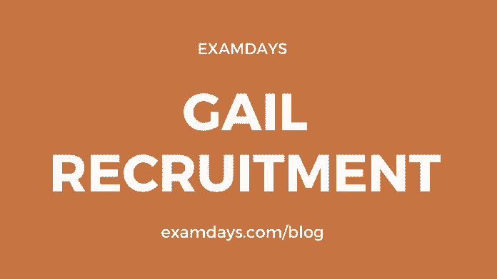 gail recruitment