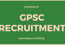 gpsc recruitment