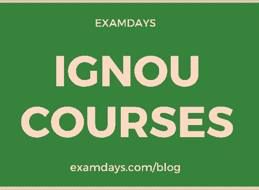 ignou courses