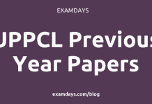 uppcl previous year papers