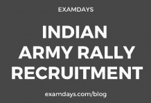 indian army rally recruitment