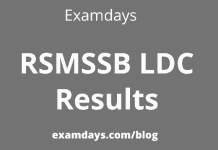 RSMSSB LDC Result