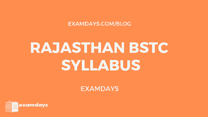 Rajasthan BSTC Syllabus