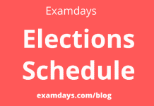 election schedule in india