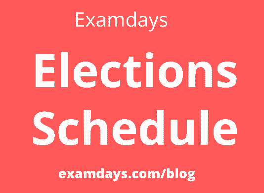 election schedule in india