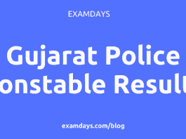 gujarat police constable results