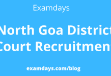 north goa district court recruitment