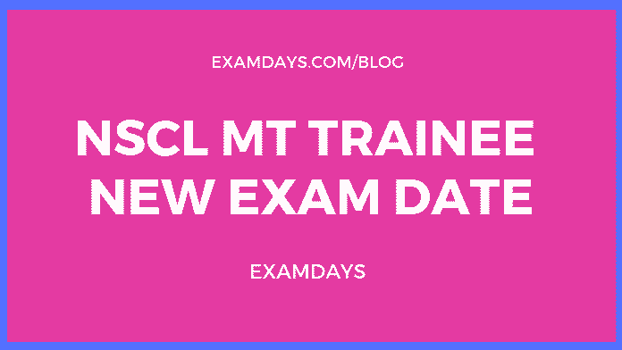 nscl mt trainee exam date