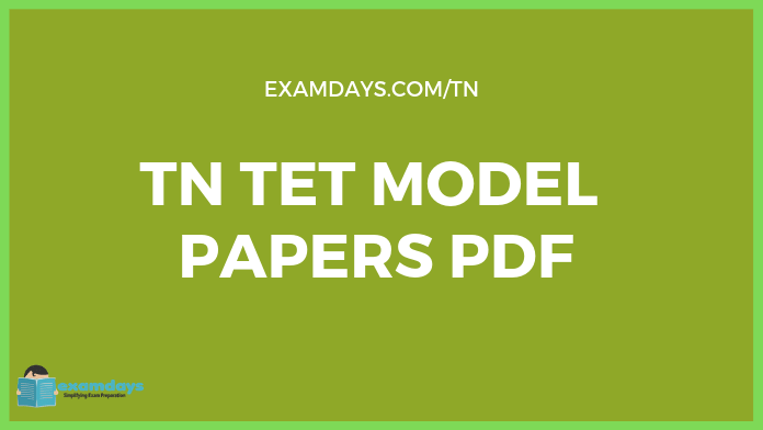 tn tet model papers