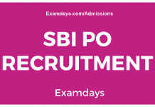SBI PO recruitment