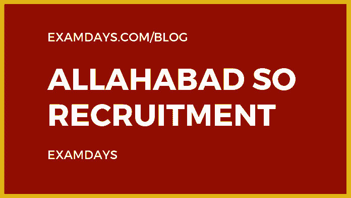 allahabad bank special officer