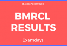 bmrcl results