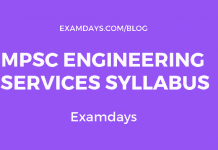 mpsc engineering services syllabus