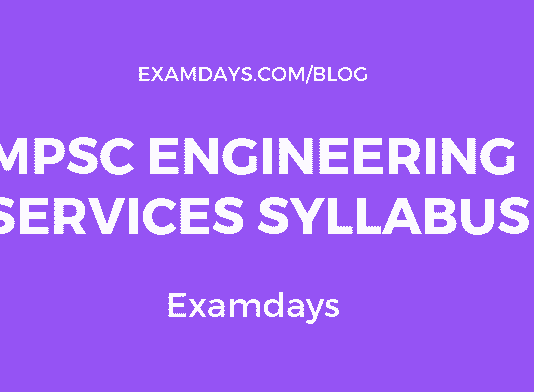 mpsc engineering services syllabus